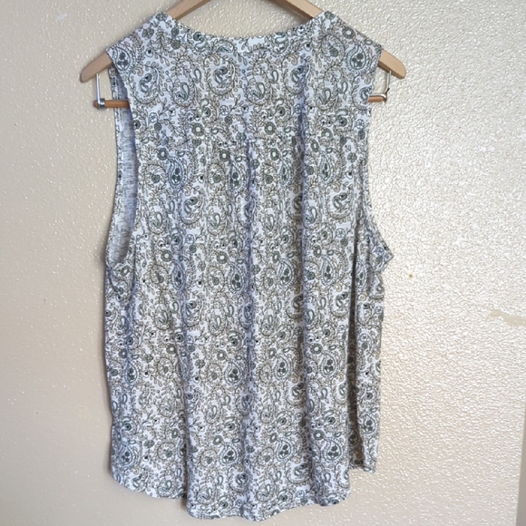 4x1 Boho Bundle Tops, Lucky Brand Multicolor Floral Blouse, See Description - Picture 12 of 16